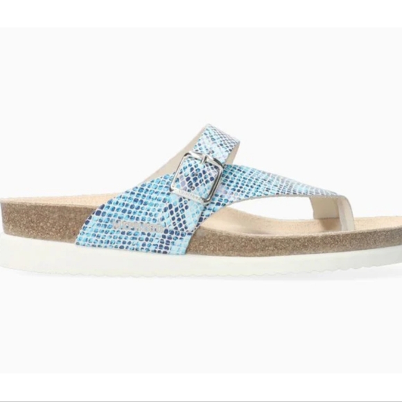 Mephisto Helen Turquoise Sandal - Picture 3 of 7